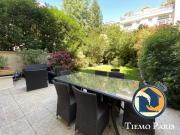 Deux pièces MEUBLÉ avec un jardin de 75 m² TIEMO PARIS,...