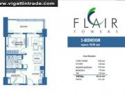 DMCI Homes Flair Tower RFO 55sqm Condo Mandaluyong