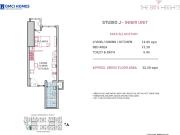 DMCI homes Studio For sale in The Erin heights Quezon City