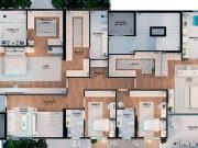 “Dois andares inteiros só para você no coração do Embaré...