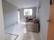 dois dormitorios semi mobiliado com garagem