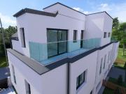 Doppelhaus Neubau mit Garten, Terrasse & Dachterrasse –...