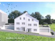 Doppelhaushälfte 5 Zimmer mit Dachterrasse und Gartenanteil