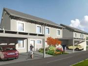 Doppelhaushälfte in Alkoven mit Doppelcarport