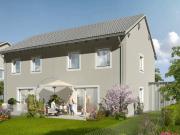 Doppelhaushälfte in Alkoven mit Doppelcarport