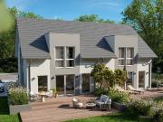 Doppelhaushälfte Neubau + Bodenplatte + Grundstück + PV...