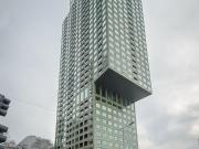 Dos ambientes con cochera, piso alto excelente en Huergo 475