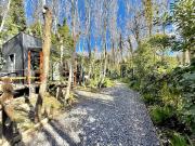 Dos casas en el bosque de Mar de Cobo