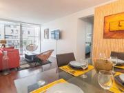 Dos dormitorios full amoblado, calle bello horizonte