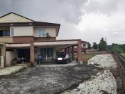 Double Storey Corner At Batu Kawa Segedup Kuching 1975...