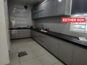 Double storey end lot partial furnish for rentTaman...