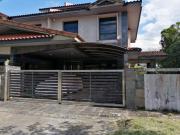 Double storey house for Sale corner lot