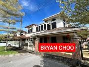 DOUBLE STOREY SEMI DETACHED HOUSE FOR RENT At HUI SING...