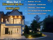 Double Storey Terrace Corner Lot 47X70