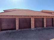 double story house in complex on the.