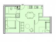 Dpto 2d+1b+Estac. Metro Padre Hurtado