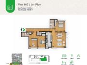 DPTO. DE ESTRENO EN LA MEJOR ZONA DE CHACARILLA 118m2 3...