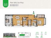 DPTO. DE ESTRENO EN LA MEJOR ZONA DE CHACARILLA 120m2 3...