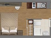 Dpto Estudio, Metro San Alberto Hurtado L1