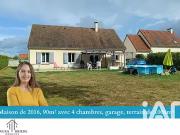 Dreux 28100 Achat / Vente maison 5 pièces t5 terrasse