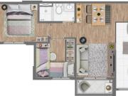 Dueto Morumbi 45m 2dorm 1 vaga ao lado do Shopping...