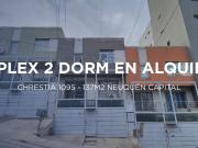 DÚPLEX 2 DORMITORIOS EN ALQUILER CHRESTIA 1095