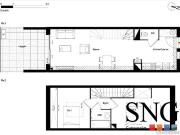 Duplex 3 pièces 58 m²