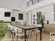 Duplex 8 pièces 190 m²