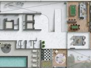 Duplex com 4 dormitÃ³rios Ã venda sendo 4 suÃtes, 320.15...