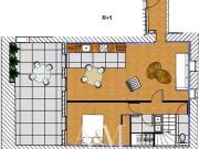 Duplex de 80 m² + patio de 22 m²