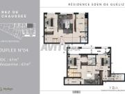 Duplex de 82m² aux portes de l'hivernage