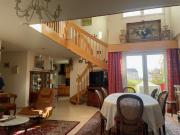Duplex de type 5 avec terrasses, balcon et box