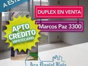 Dúplex a estrenar en Marcos Paz 3300 ¡APTO CRÉDITO...