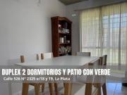 Duplex en venta La Plata 2 dormitorios