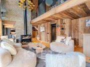 Duplex haut de gamme à Megève avec vue Mont Blanc 202m²...