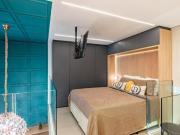 Duplex para venda em Paraíso com 1 quarto, sendo 1...