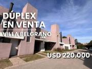 DUPLEX VILLA BELGRANO 3 DORMITORIOS APTO CREDITO
