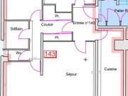 E00600143L T3 4 167 800 78m² avec terrasse de 9.72m²...