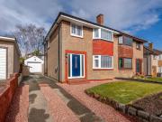 Eagle Crescent, Bearsden 3 bed semi detached house for sale.