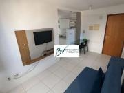 EC alugo flat mobiliado, nascente, 500m do mar