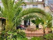 Echoppe avec chambre en RDC et joli jardin NANSOUTY