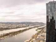 Eckwohnung mit Fernblack in den DANUBEFLATS