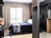 Ed Ravi Mercês Studio mobiliado 22m² com sacada