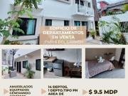 Edificio de departamentos en zona centro Playa del Carmen