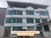 edificio de venta en manta zona sur