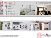 Edificio en pozo con departamentos dos ambientes en venta en