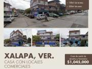 EDIFICIO EN VENTA CON LOCALES COMERCIALES, XALAPA VERACRUZ