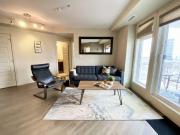 Edmonton Furnished Condo Rental in Downtown Sleep Steps...