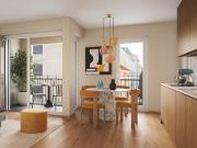 Effizient geplant Moderne 2 Zimmer Wohnung mit Loggia im...