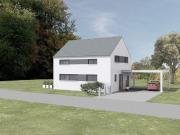 Effizienzhaus von Visio PlanHaus in Lampaden